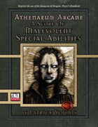Athenaeum Arcane: A Score of Malevolent Special Abilities