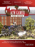 ACW Gamer: The Ezine - Issue 19,  Fall 2018 - ACWG19