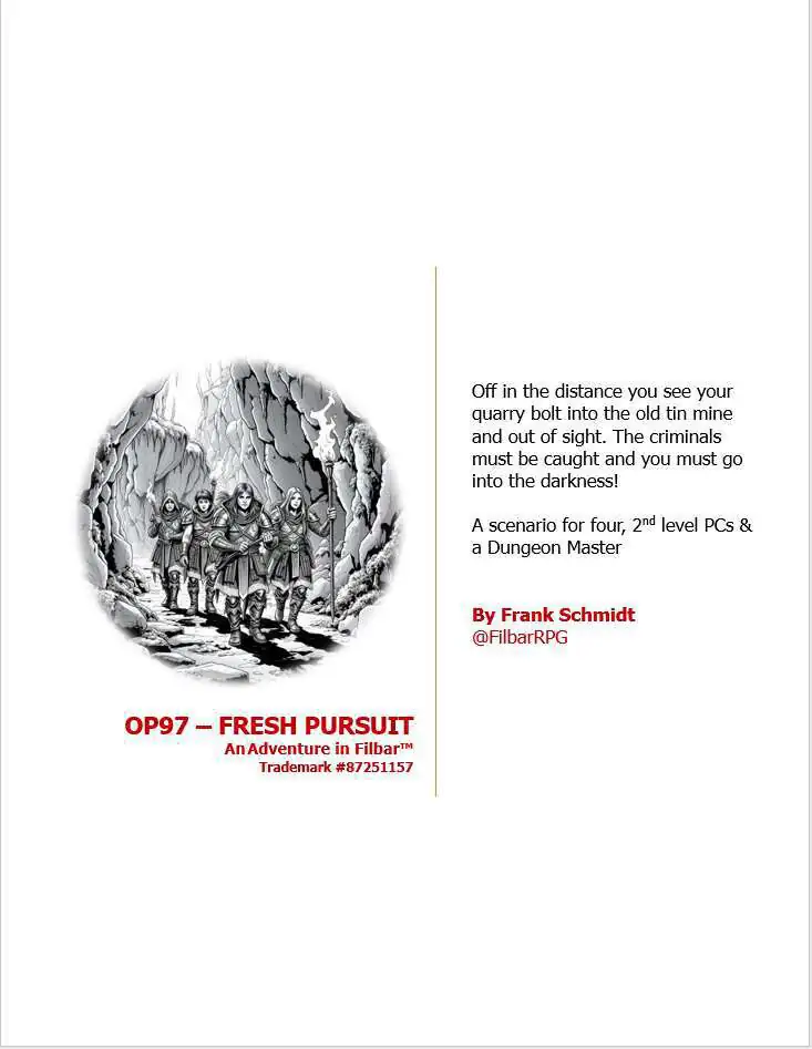 OP97 - Fresh Pursuit — publisher cover