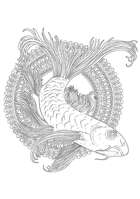 OE Stock Art - Fish Medallion