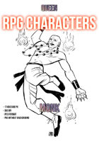 RPG Stock Characters - Monk