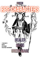 RPG Stock Characters - Druid/Healer/Warlock