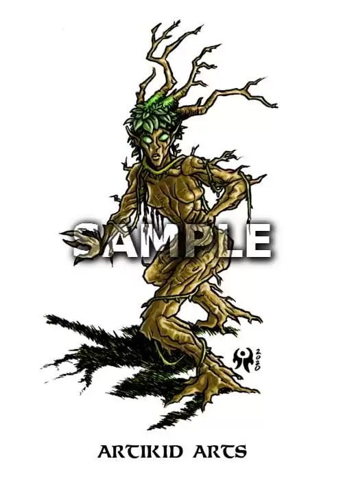 Dryad - Artikid Arts | Fantasy Stock Art | DriveThruRPG