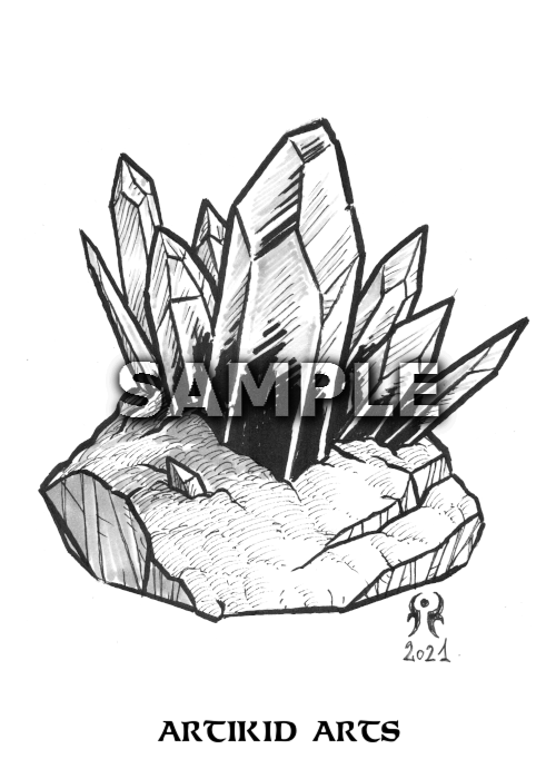 Crystals - Artikid Arts | Mutant Stock Art | Fantasy Stock Art | Sci-fi ...