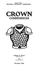 Crown Compendium #3 - Optional Material Addendum