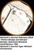 Warlock's Journal, February 2015—Potion Design and Recipe