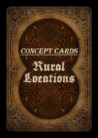Concept Cards - Rural Locations