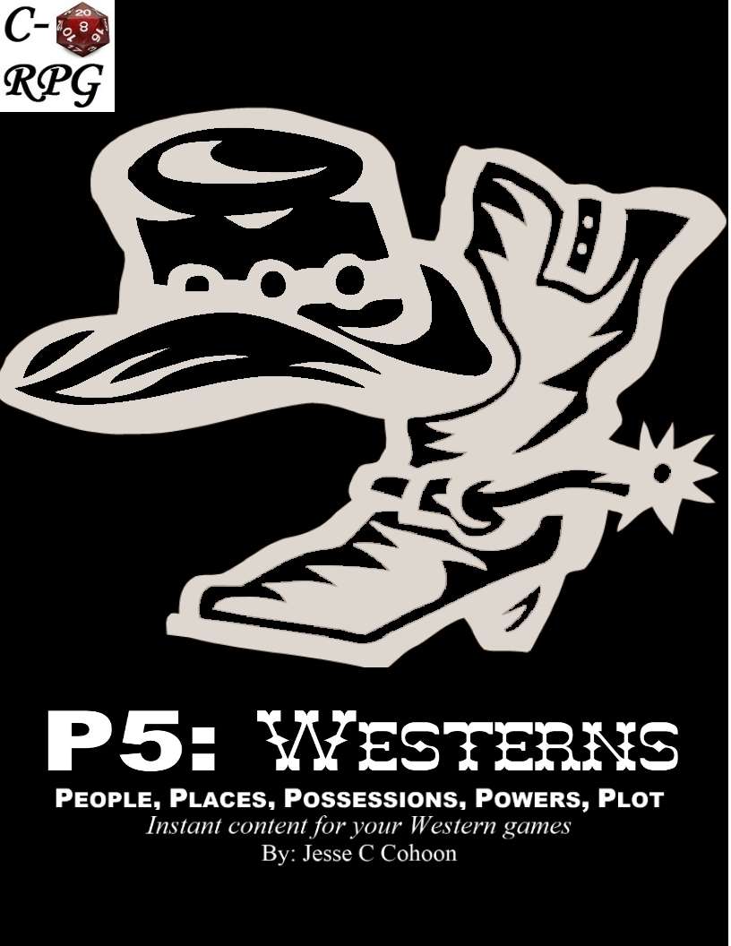 P5: Western - C-D20-RPG | DriveThruRPG