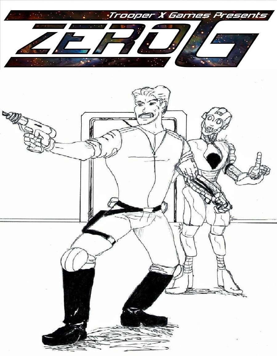 Zero G issue 2 - Trooper X | DriveThruRPG