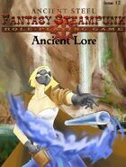 Ancient Lore  Issue 12 (supplement for Ancient steel)