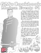 GM'S COOKBOOK: Modern Events #1