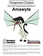 14-05 Free Monster of the Month: Amawyte