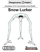 14-12 Free Monster of the Month: Snow Lurker