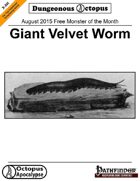 15-08 Free Monster of the Month: Giant Velvet Worm