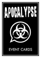 Apocalypse Event Cards