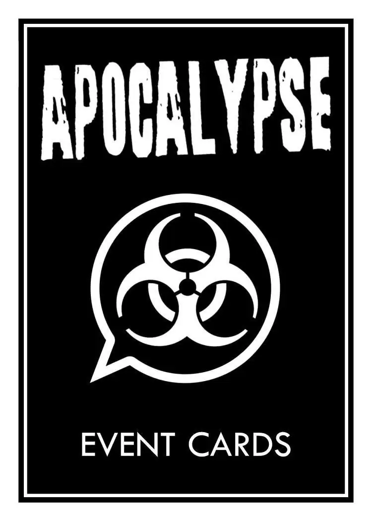 Apocalypse Event Cards