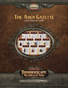 Savage Thunderscape: Aden Gazette Compendium, Volume 1