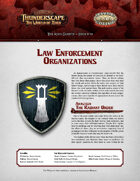 Savage Thunderscape: Aden Gazette 19 - Law Enforcement Organizations