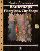 Battlemaps: Floorplans, City Shops