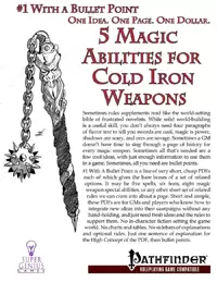 #1 With a Bullet Point: 3 Things Made From Crabmen - Rogue Genius Games ...