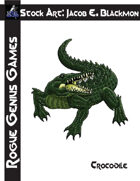 Stock Art: Blackmon Crocodile