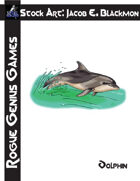 Stock Art: Blackmon Dolphin