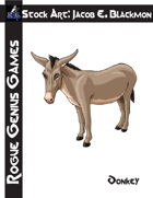 Stock Art: Blackmon Donkey