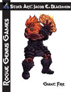Stock Art: Blackmon Giant, Fire