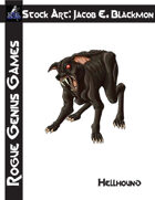 Stock Art: Blackmon Hellhound
