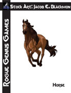 Stock Art: Blackmon Horse