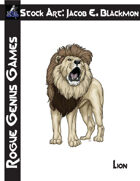 Stock Art: Blackmon Lion