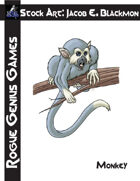 Stock Art: Blackmon Monkey