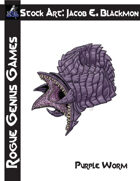 Stock Art: Blackmon Purple Worm