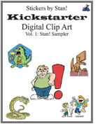 Clip Art by Stan! Vol. 1: Sampler