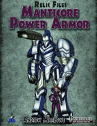 Relic Files: Manticore Power Armor