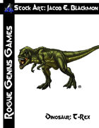 Stock Art: Blackmon Dinosaur, T-Rex