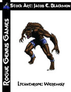 Stock Art: Blackmon Lycanthrope Werewolf