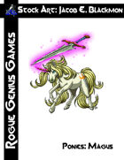 Stock Art: Blackmon Ponies Magus
