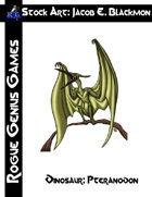 Stock Art: Blackmon Dinosaur Pteranodon