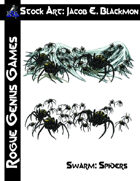 Stock Art: Blackmon Spider Swarm