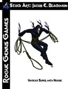 Stock Art: Blackmon Undead Super with Noose
