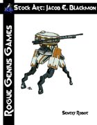 Stock Art: Blackmon Sentry Robot