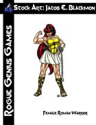 Stock Art: Blackmon Female Roman Warrior