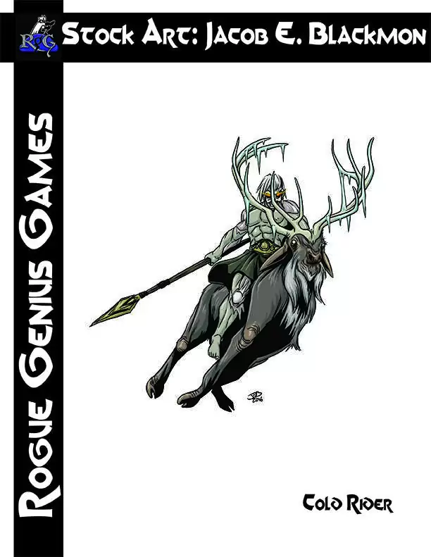 Stock Art: Blackmon Cold Rider - Rogue Genius Games | Stock Art ...