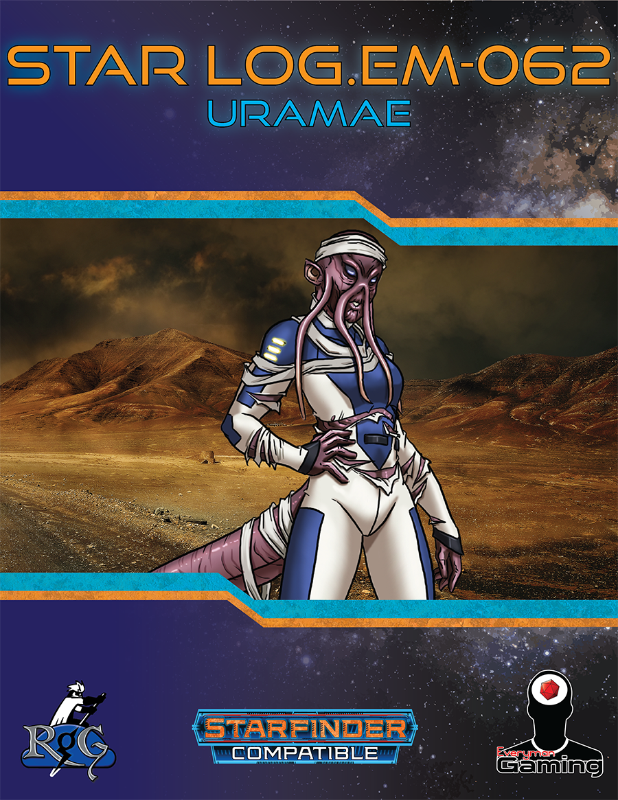 Star Log.EM-062: Uramae - Rogue Genius Games | Everybody Games Catalog |  Starfinder | DriveThruRPG