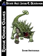 Stock Art: Blackmon Zombie Ankylosaurus