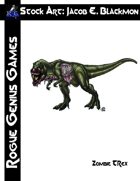 Stock Art: Blackmon Zombie T-Rex