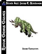 Stock Art: Blackmon Zombie Triceratops