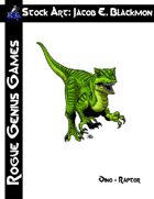 Stock Art: Blackmon Dino - Raptor