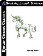 Stock Art: Blackmon Unicorn Steed